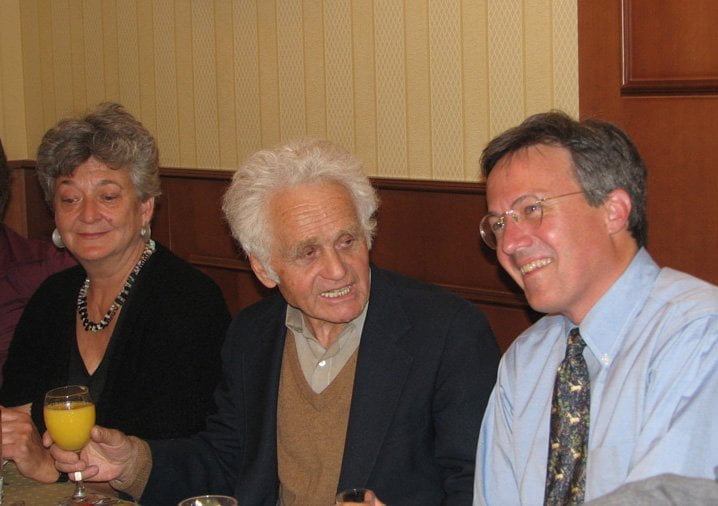 Sidney and Yuri Orlov with Archive director Tom Blanton