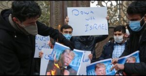 Will the World Community Condemn the Murder of Iran’s Nuclear Scientist? trump burns in tehran 955px 300x157 - Will the World Community Condemn the Murder of Iran’s Nuclear Scientist?